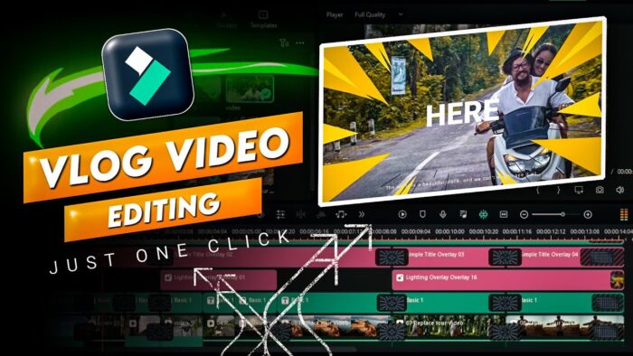 How to Edit Shorts Vlog Video in 1 Minutes - Filmora Templates filmora12create - Image 1