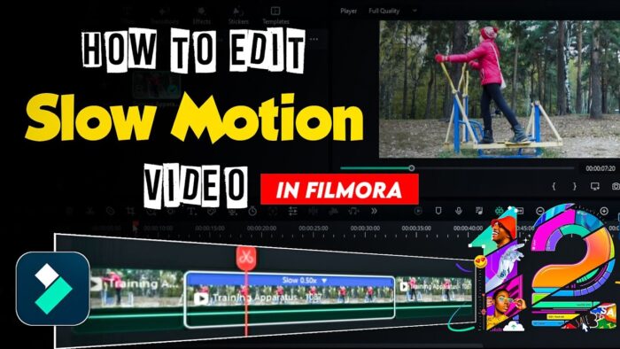 How to Edit Slow-Motion Video in Filmora 12 - Slow Fast Video Editing - Filmora Tutorial Hindi - Image 1