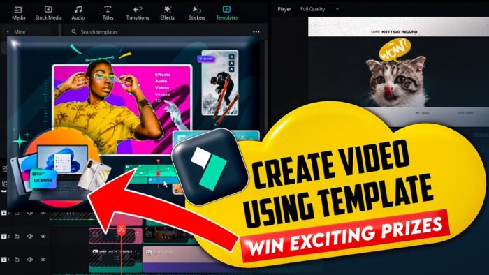 How to Edit Video in Filmora Templates - filmora12create Video Challenge Win Exciting Prizes - Image 1