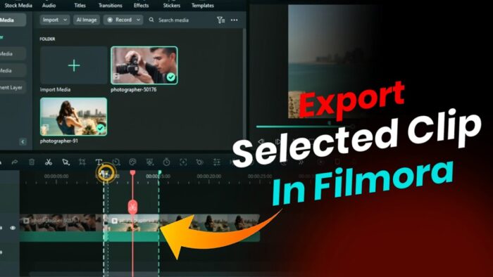 How to Export Selected Clip in Filmora 12 - Image 1