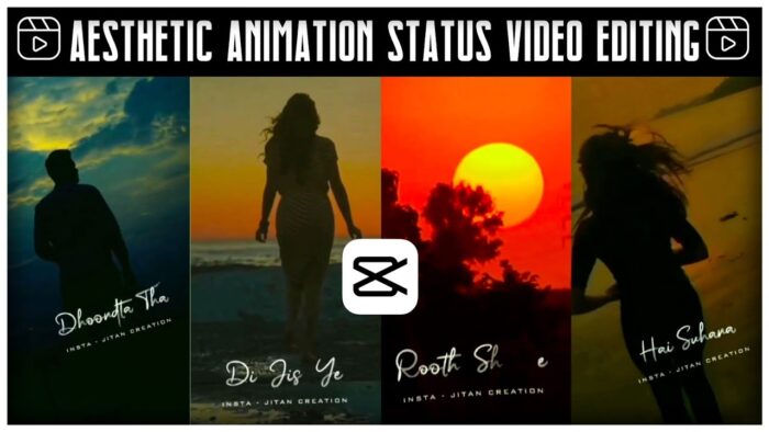 How to Make Aesthetic Lyrics Video - Capcut Lyrics Animation Tutorial - Aesthetic Video Editing - Image 1