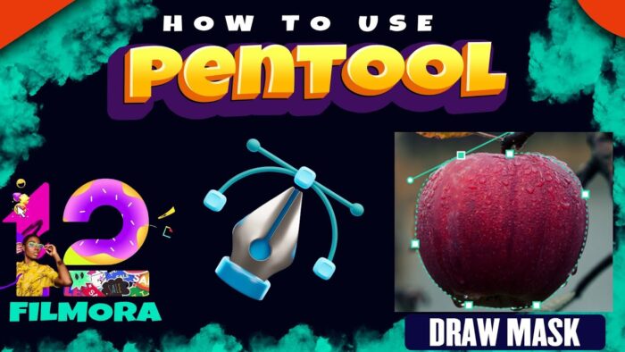 How to Use Draw Mask in Filmora 12 - Pen Tool in Filmora - Hindi - Image 1