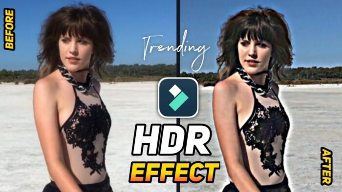 Trending HRD Effect Editing in Filmora - HDR Video Editing - Instagram Trending Reels - Image 1